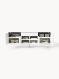 Holz-Sideboard Elona, Korpus: Mitteldichte Holzfaserpla, Weiss, B 200 x H 75 cm