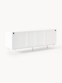 Enfilade en bois Elona, Blanc, larg. 200 x haut. 75 cm