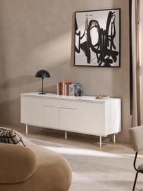 Enfilade en bois Elona, Blanc, larg. 200 x haut. 75 cm