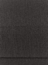 Sofa-Hocker Fluente, Bezug: 100% Polyester Der hochwe, Gestell: Massives Kiefernholz, Füße: Metall, pulverbeschichtet, Webstoff Anthrazit, B 62 x T 50 cm