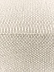 Poef Melva, B 99 x D 42 cm, Bekleding: 100% polyester Met 45.000, Frame: massief grenen- en sparre, Poten: kunststof Dit product is , Geweven stof lichtbeige, B 99 x D 42 cm