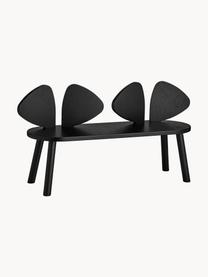 Banc pour enfants en bois de chêne Mouse, Bois de chêne, laqué, certifié FSC

Ce produit est fabriqué à partir de bois certifié FSC® et issu d'une exploitation durable, Noir, larg. 89 x haut. 46 cm