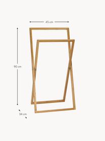 Portasciugamani Belvedere, Bambù, Legno chiaro, Larg. 45 x Alt. 90 cm