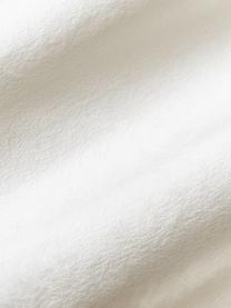 Flauschige Kunstfell-Kissenhülle Morten, gelockt, Vorderseite: 67% Acryl, 33% Polyester, Rückseite: 100% Polyester, Cremeweiss, B 40 x L 40 cm