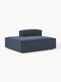 Chaise longue module Lennon, Bekleding: 100% polyester De slijtva, Frame: massief grenenhout, multi, Poten: kunststof Dit product is , Geweven stof donkerblauw, B 150 x D 119 cm, rugleuning rechts