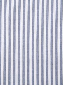 Renforcé dekbedovertrek Ellie, Weeftechniek: renforcé, Wit, donkerblauw, 140 x 200 cm + 1 kussenhoes 60 x 70 cm