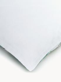Poszewka na poduszkę Shade, 100% bawełna, Zielony, biały, S 45 x D 45 cm