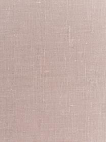 Tovagliolo in lino rosa Heddie 2 pz, 100% lino, Rosa, Larg. 45 x Lung. 45 cm