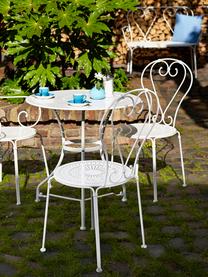 Chaises de jardin en métal Century, 2 pièces, Blanc