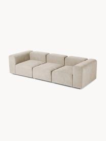 Modulares Sofa Lena (4-Sitzer), Bezug: Webstoff (88% Polyester, , Gestell: Kiefernholz, Schichtholz,, Webstoff Hellbeige, B 284 x T 106 cm