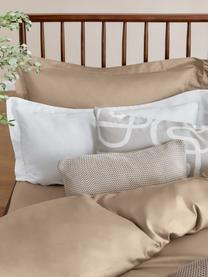 Funda nórdica de satén Premium, Beige, Cama 180/200 cm (260 x 220 cm)