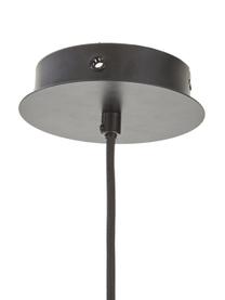 Grote hanglamp Grand Metro, Baldakijn: gelakt metaal, Mat zwart, Ø 78  x 39 cm