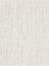 Sofa Emma (3-Sitzer), Bezug: Polyester 100.000 Scheuer, Gestell: Massives Kiefernholz, Webstoff Cremeweiss, Füsse Silber, B 227 x T 100 cm