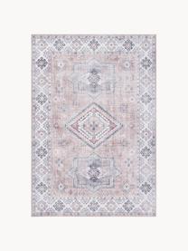 Tapis de couloir dans le style vintage Gratia, 100 % polyester, Tons roses et gris, larg. 160 x long. 230 cm (taille M)