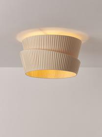 Stropná lampa s asymetrickým tienidlom Nyla, Béžová, Ø 45 x V 28 cm