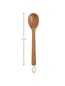 Set mestoli da cucina in legno d'acacia Woody 3 pz, Posate: legno d'acacia, Legno di acacia, Lung. 35 cm