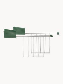 Pinze per tostapane Plissé 2 pz, Resina termoplastica, acciaio, Verde scuro, Larg. 32 x Prof. 4 cm