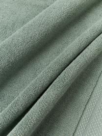 Handtuch Premium aus Bio-Baumwolle in verschiedenen Grössen, 100 % Bio-Baumwolle, GOTS-zertifiziert (von GCL International, GCL-300517)
 Schwere Qualität, 600 g/m², Salbeigrün, Handtuch, B 50 x L 100 cm