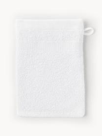 Rękawica kąpielowa z bawełny Camila, 2 szt., Biały, Rękawica kąpielowa, S 16 x D 22 cm