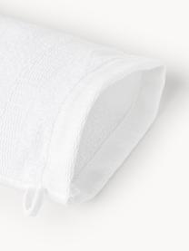 Gants de toilette en coton Camilla, 2 pièces, 100 % coton
Grammage léger, 400 g/m²

Le matériau est certifié STANDARD 100 OEKO-TEX®, 3883CIT, CITEVE, Blanc, larg. 16 x haut. 22 cm