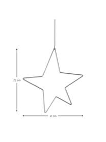 Ciondolo a stella in metallo Kelia, alt. 23 cm, Metallo, Larg. 21 x Alt. 23 cm