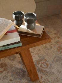 Mug design fait à la main de forme organique Limfjord, 200 ml, Grès cérame, Anthracite, Ø 8 x haut. 9 cm, 200 ml