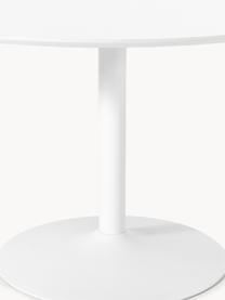 Mesa de comedor redonda Menorca, Ø 100 cm, Tablero: laminado de alta presión , Blanco, Ø 100 cm