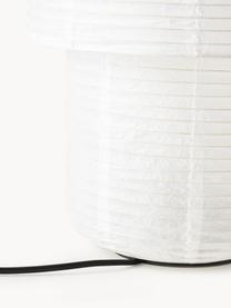 Tischlampe Paper aus Reispapier, Lampenschirm: Reispapier, Weiß, Ø 30 x H 36 cm