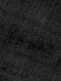 Ručně tkaný viskózový běhoun Jane, Antracitová, Š 80 cm, D 200 cm