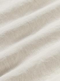 Copripiumino in lino lavato Airy, Beige chiaro, Larg. 200 x Lung. 200 cm