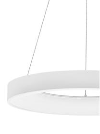 Suspension LED moderne Rando, Blanc, Ø 60 x haut. 6 cm