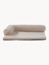 Cama para mascotas Sam, Tapizado: 100% poliéster, Beige claro, An 93 x F 72 cm