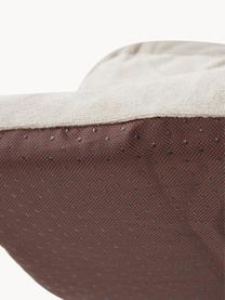 Huisdierbed Sam, Bekleding: 100 % polyester, Lichtbeige, B 93 x D 72 cm