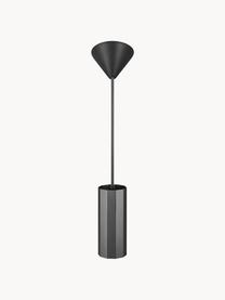 Lámpara de techo pequeña Alanis, Pantalla: metal recubierto, Negro, Ø 6 x Al 15 cm