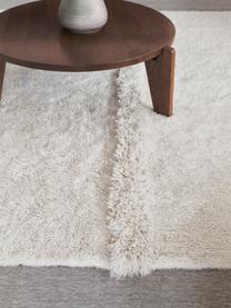 Tapis en laine fait main Tundra, lavable, Blanc cassé, larg. 80 x long. 140 cm (taille XS)