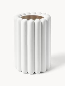 Cache-pot Mist, larg. 27 cm, Céramique, Luminaire : blanc, mat, Ø 19 x haut. 27 cm