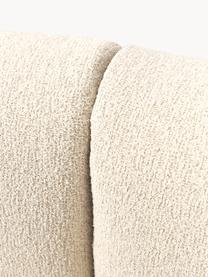 Modulares Bouclé-Sofa Sofia (3-Sitzer), Bezug: Bouclé (100 % Polyester) , Gestell: Fichtenholz, Spanplatte, , Bouclé Off White, B 277 x T 103 cm