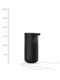 Elektrischer Seifenspender Ume aus Steingut mit Sensor, Steingut, Schwarz, Ø 12 x H 17 cm