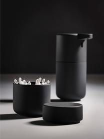 Dosificador de jabón automático de gres con sensor Ume, Gres, Negro, Ø 12 x Al 17 cm