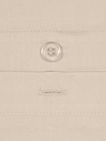Baumwollsatin-Kissenbezug Premium in Taupe mit Stehsaum, 65 x 65 cm, Webart: Satin, leicht glänzend Fa, Taupe, B 65 x L 65 cm