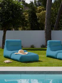 Outdoor loungefauteuil Sit Pool met ligfunctie, handgemaakt, Bekleding: 70% PAN + 30% PES, waterd, Petrol, B 75 x H 85 cm