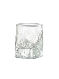 Schnapsgläser Zera mit unebener Form, 6 Stück, Glas, Transparent, Ø 5 x H 6 cm, 70 ml