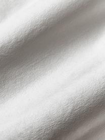 Flauschige Kunstfell-Kissenhülle Morten, gelockt, Vorderseite: 70 % Polyester, 30 % Poly, Rückseite: 100 % Polyester, GRS-zert, Hellgrau, B 40 x L 40 cm