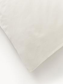 Taie d'oreiller en percale de coton Elsie, Gris clair, larg. 50 x long. 70 cm