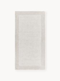 Třpytivý koberec s krátkým vlasem Kari, 100 % polyester, certifikace GRS, Odstíny šedé, Š 80 cm, D 150 cm (velikost XS)