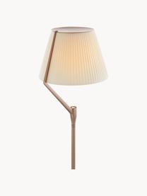 Velká stmívatelná stojací LED lampa Angelo Stone, Tlumeně bílá, taupe s metalickou úpravou, V 173 cm