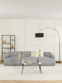 Modulares Sofa Sofia (3-Sitzer), Bezug: 100% Polypropylen Der hoc, Gestell: Massives Kiefernholz, Spa, Füße: Kunststoff, Webstoff Grau, B 278 x T 95 cm