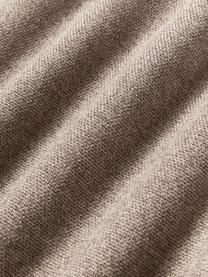 Bankkussen Lennon, Bekleding: 100% polyester, Geweven stof taupe, B 70 x L 70 cm