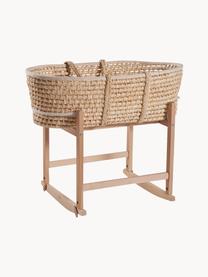 Support de panier pour bébé en bois Moses, Bois de hêtre massif, Bois de hêtre, larg. 83 x haut. 50 cm