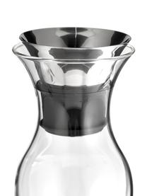 Caraffa in vetro borosilicato Eva Solo, 1 L, Coperchio: acciaio inossidabile, sil, Trasparente, accaio inossidabile, Alt. 27 cm, 1 L